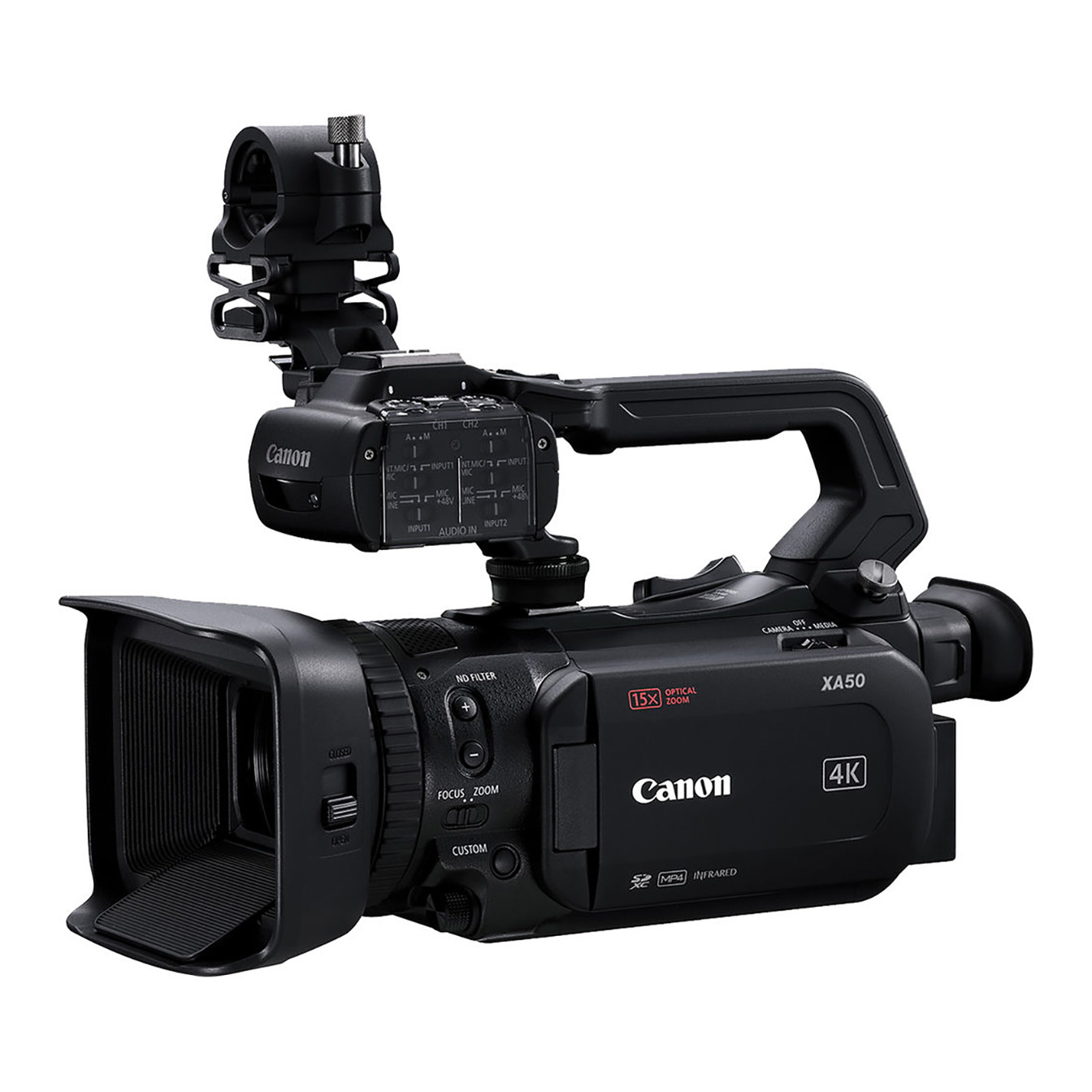 Canon XA50 UHD 4K30 Camcorder with Dual-Pixel Autofocus – The